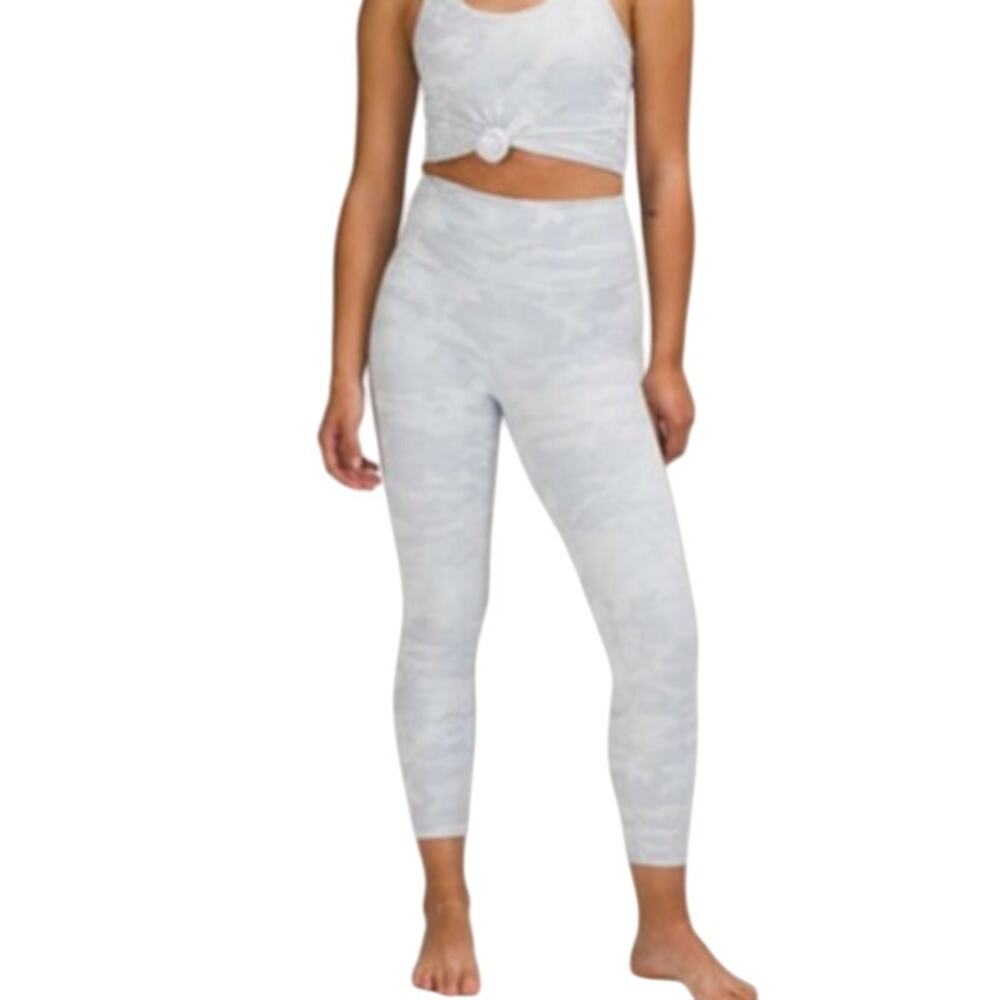 Lululemon Wunder Under Leggings High-Rise Crop 23" Luxtreme Incognito Size 6